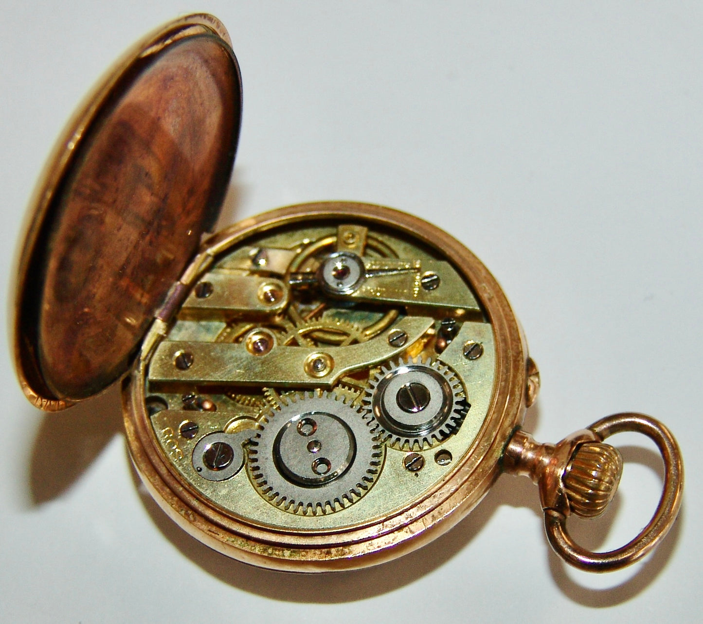 Damen - Taschenuhr um 1900 Gold 585