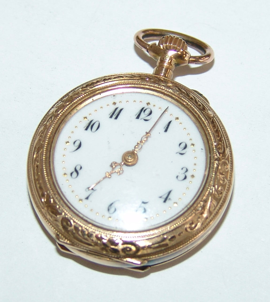 Damen - Taschenuhr Dürrstein Gold