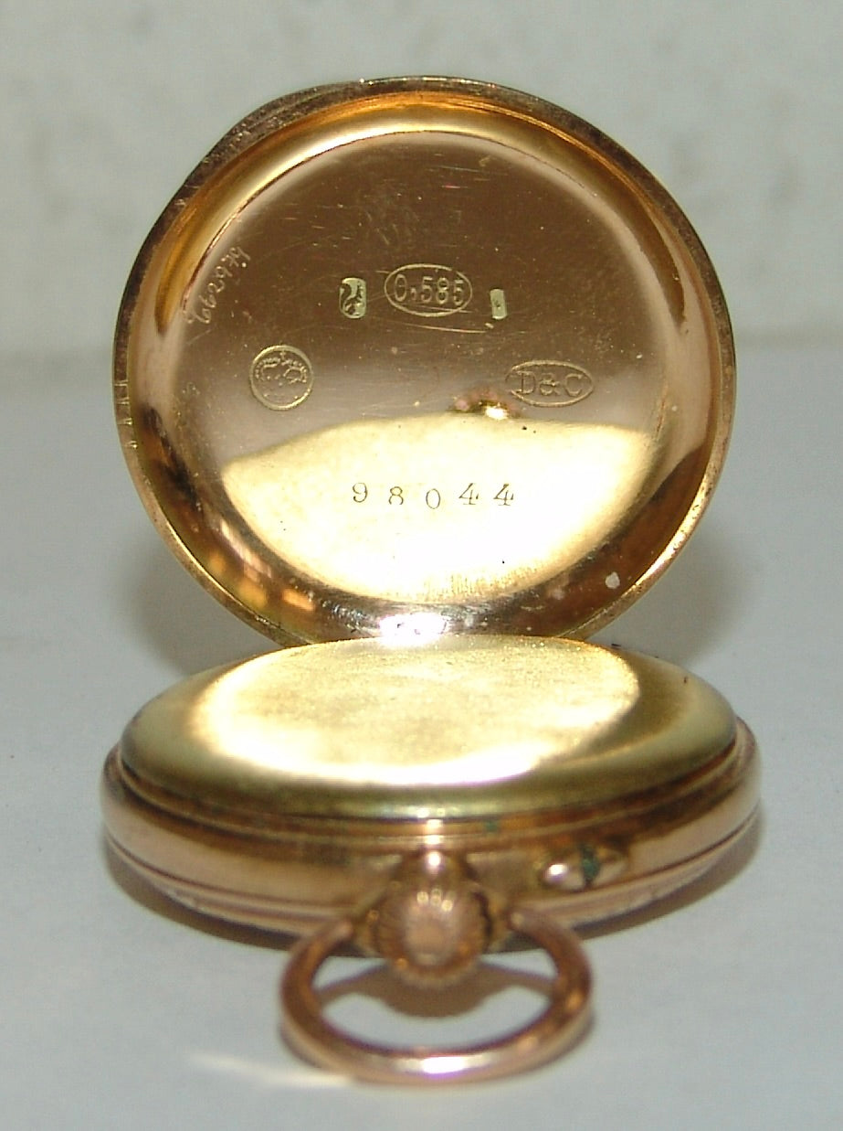 Damen - Taschenuhr Dürrstein Gold