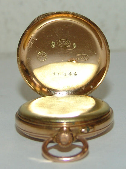 Damen - Taschenuhr Dürrstein Gold
