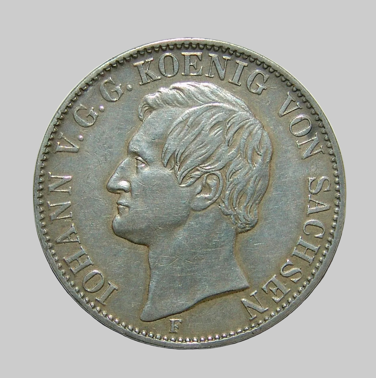 Münze Johann von Sachsen Ausbeute