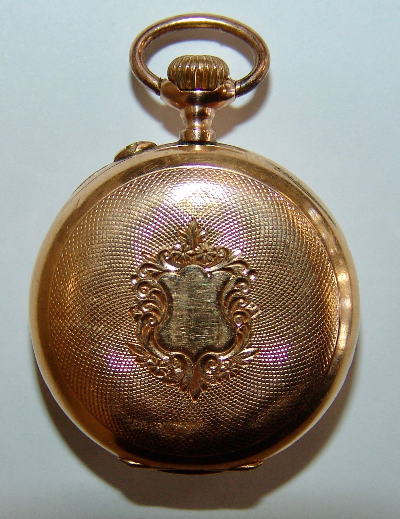 Damen - Taschenuhr um 1900 Gold 585