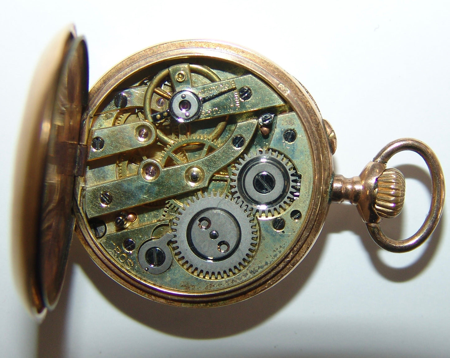 Damen - Taschenuhr um 1900 Gold 585